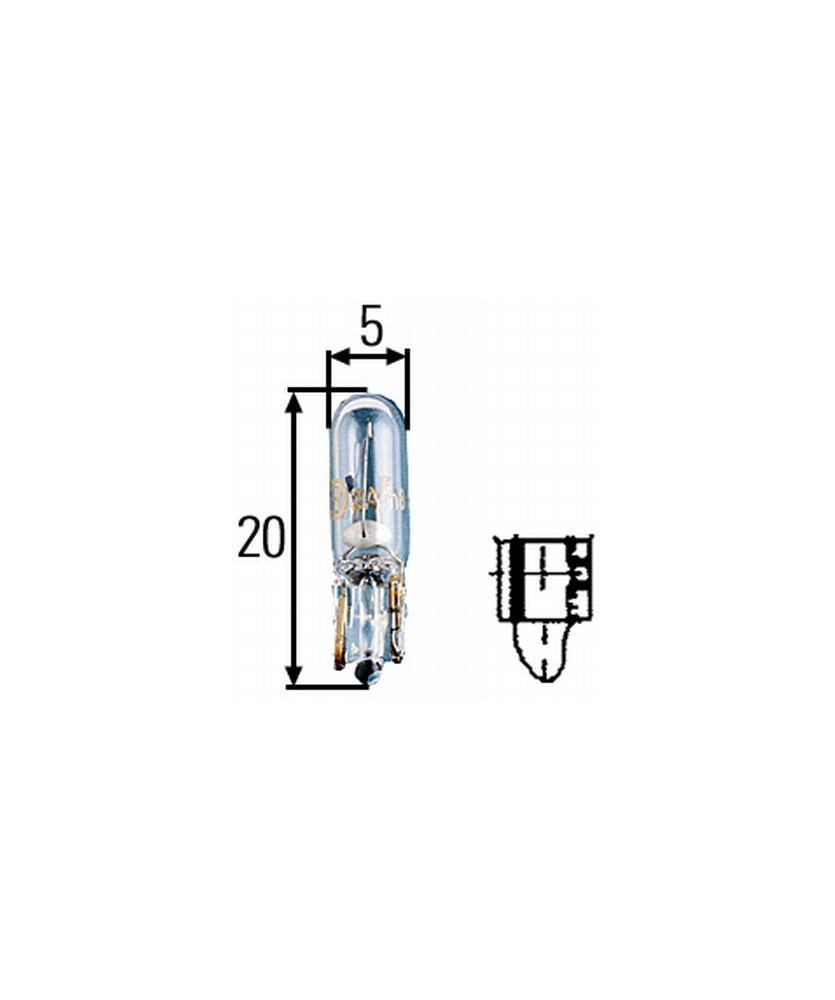 LAMPADA 12W 1 2W W2X4.6D