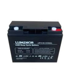 BATTERIA LUMINOR LDC AGM -12V - 20Ah    DEEP CYCLE