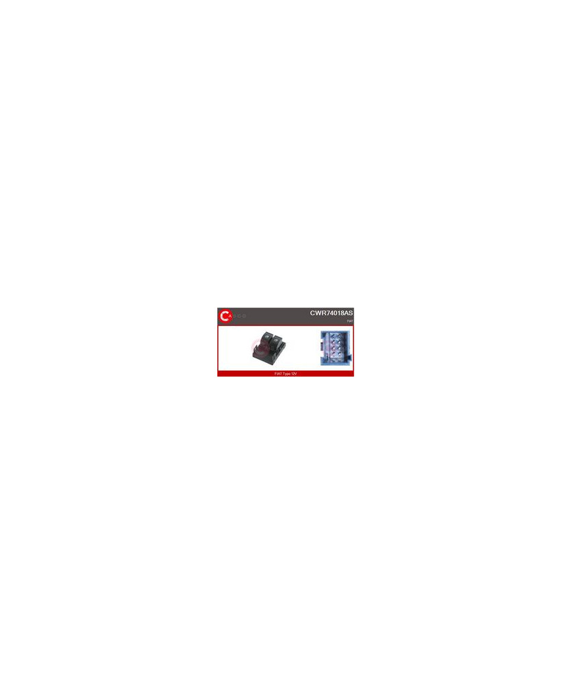 INTERRUTTORE ALZAVETRO 8 PIN QUBO