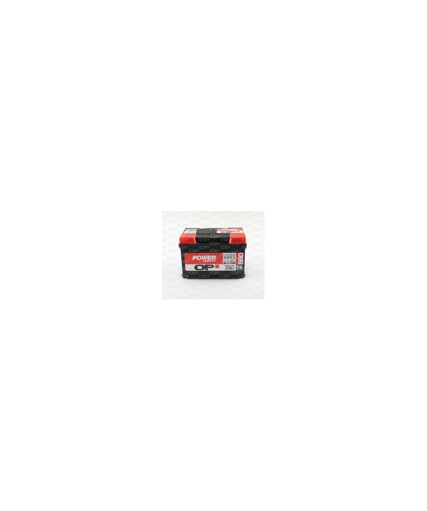 BATTERIA 74AH 680 DX 278X175X190