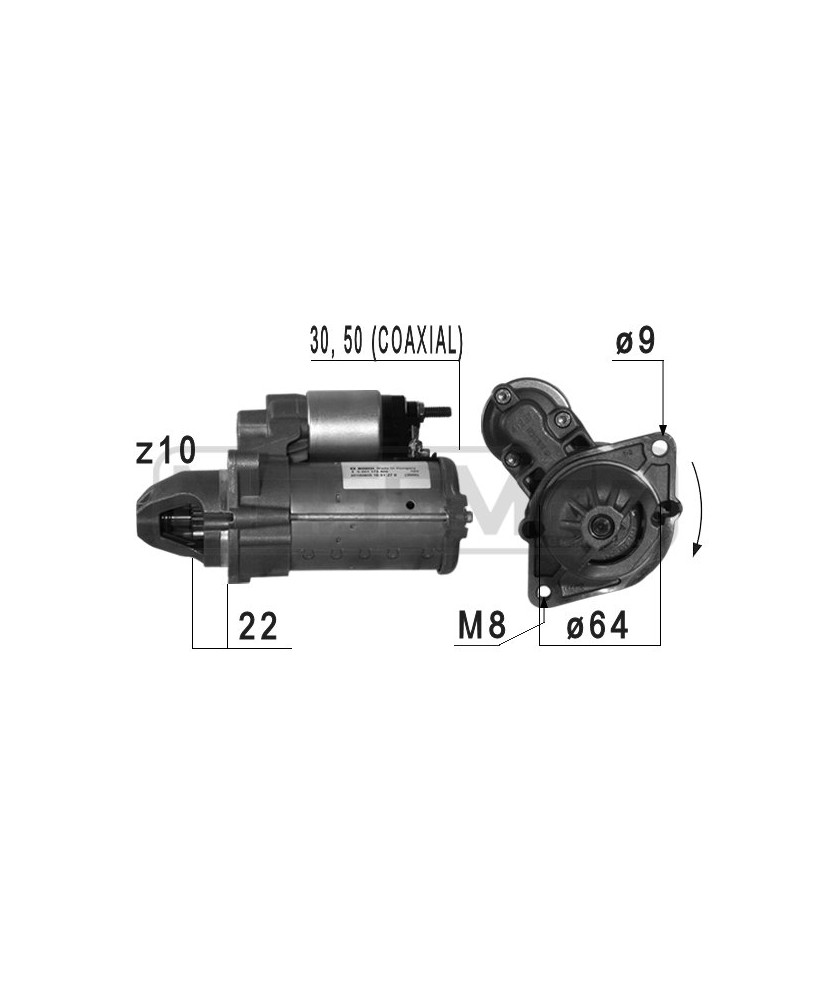 MOTORINO AVVIAMENTO MITO 1.3 JTDM