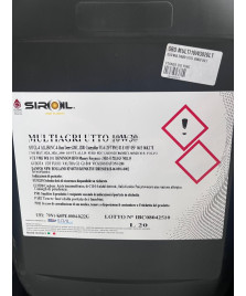 OLIO MULTIAGRI UTTO 10W30 20LT          API GL-4