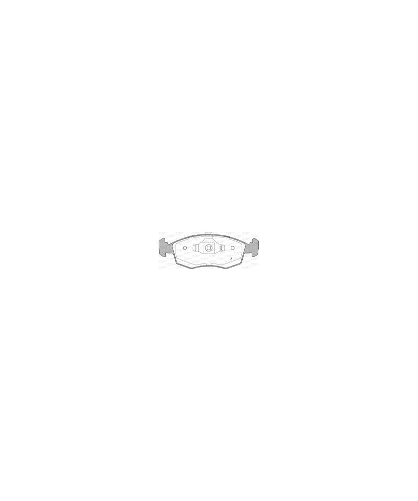 KIT PASTIGLIE FRENO  PANDA 01/12