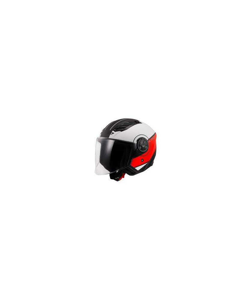 CASCO OF616 AIRFLOW II COVER MATT WHITE RED L