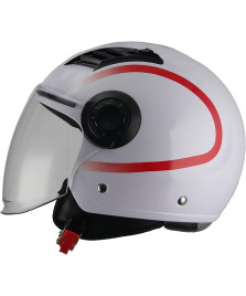 CASCO 804 WHITE SPLASH MET. XL
