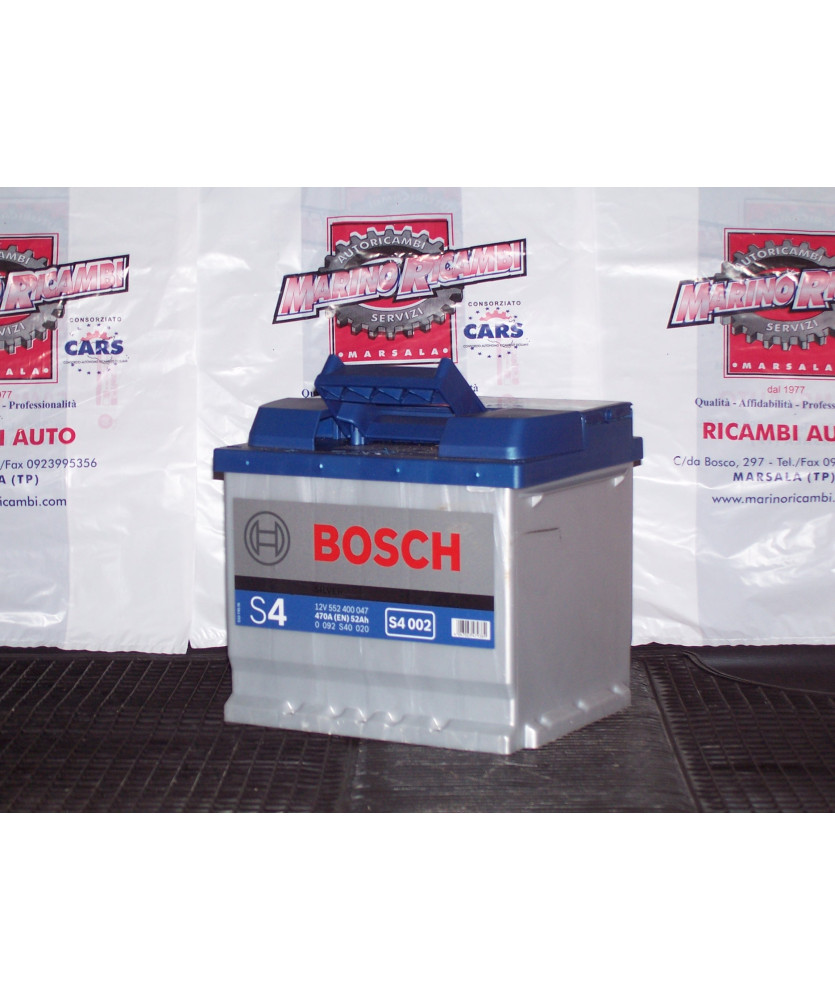 BATTERIA SILVER BLU 52AH/470             DX 207X175X190