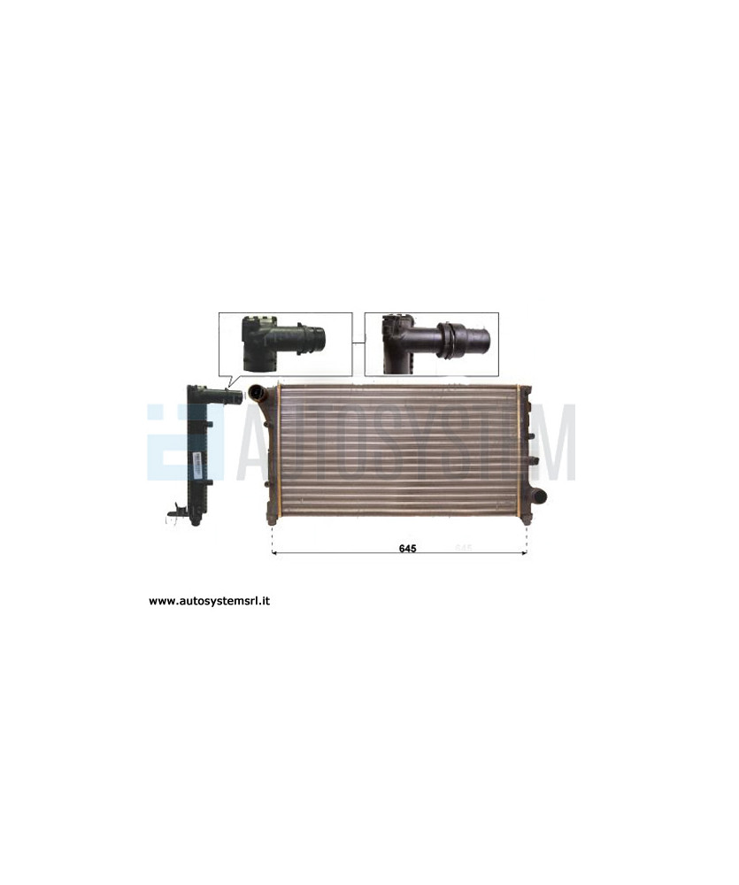 RADIATORE PANDA CLASSIC 1.3D