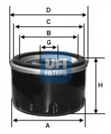 FILTRO OLIO HONDA LAND ROVER