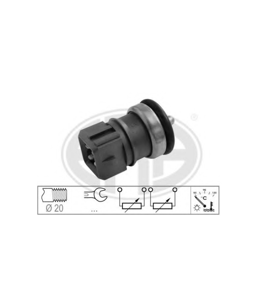SENSORE TEMPERATURA REFRIGERANTE DIA   DUSTER/SANDERO- MICRA- CLI