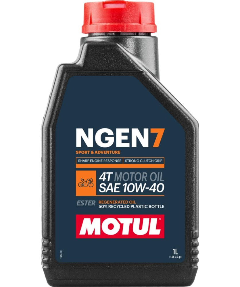 OLIO NGEN 7 10W40 4T                    JASO MA2 (2023)  API SP