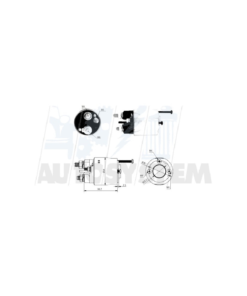 ELETTROMAGNETE  MOTORE DI AVVIAMENTO     LAGUNA I-II - MASTER II
