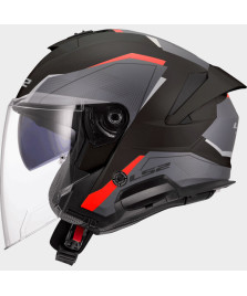 CASCO OF618 VERSO II AIR BLACK RED 3XL