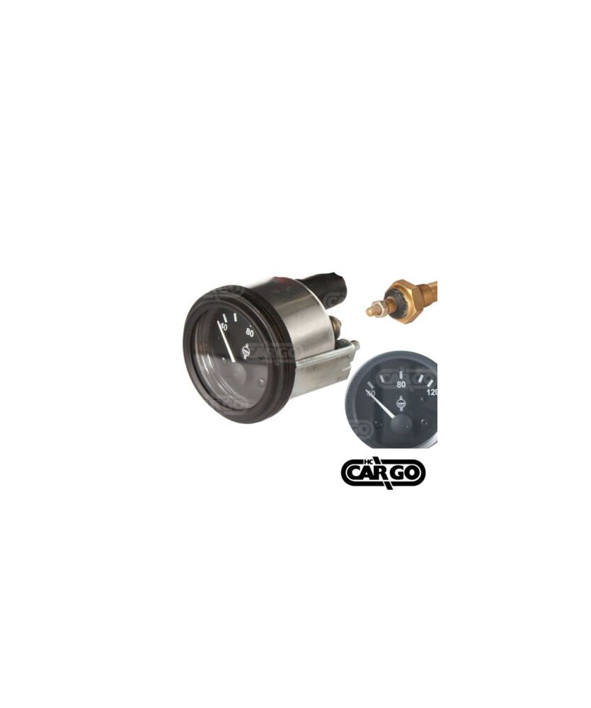 TERMOMETRO ACQUA 12V ELETTRICO DE 52MM