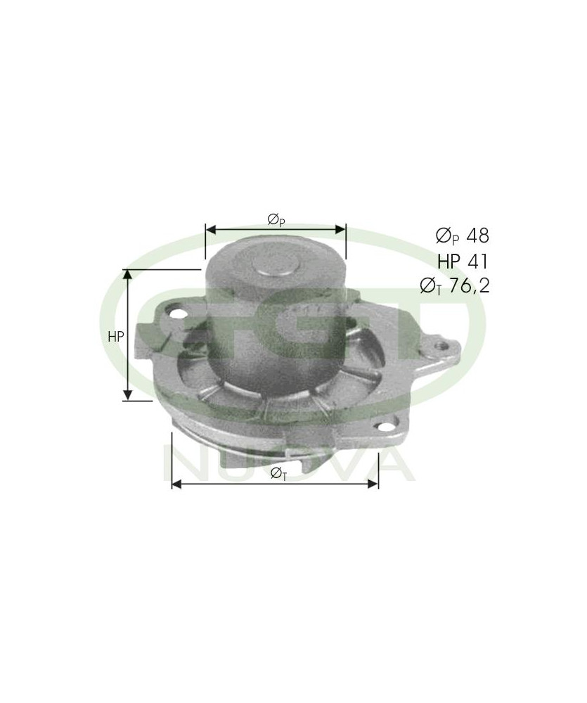 POMPA ACQUA  BRAVO/A 1 9 JTD  ALFA/      mot JTD