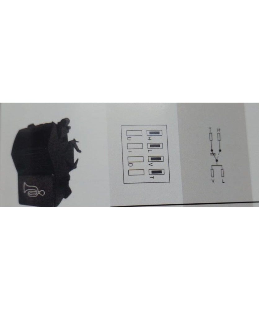 AVVISATORE ELETTROPNEUMATICO 4 LINEE 2   POSIZIONI 697 N - 306 BUS 4218444