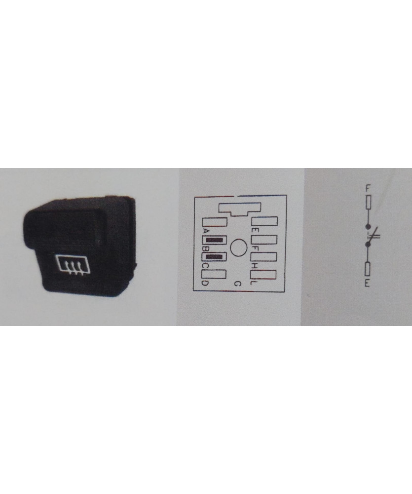 INTERRUTTORE CINQUECENTO 2 LINEE 2 POSIZIONI 181392380 LUNOTTO TERMICO