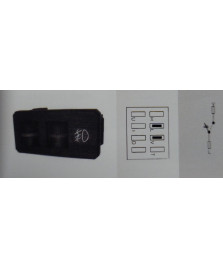 INTERRUTTORE FENDINEBBIA RITMO 60L 2 LINEE 2 POSIZIONI 4392454 92310506