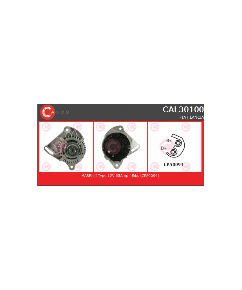ALTERNATORE PUNTO 12V 65A -  - DOBLO