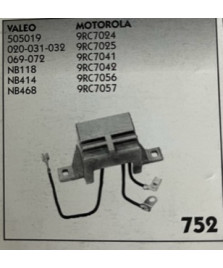 REGOLATORE TENSIONE 14V MOTOROLA 505-020 505-032 505-031 505-072