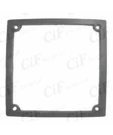CORNICE TARGA IN PLASTICA NERA PER MOTO