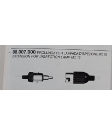 PROLUNGA LAMPADA D ISPEZIONE MT.15