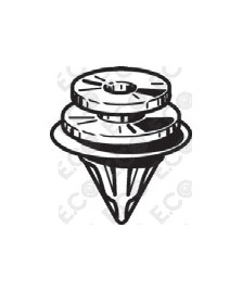 KIT CARROZZERIA FERMAPANNELLO 4 PEZZI