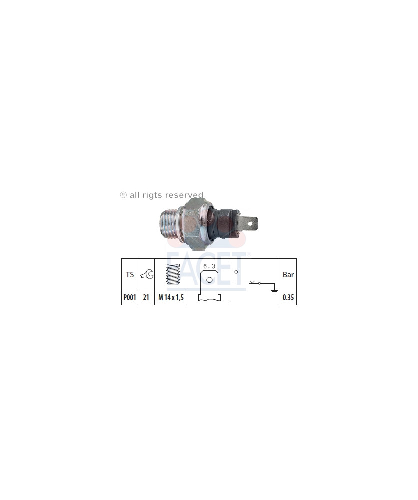 TRASMETTITORE PRESSIONE OLIO 505-MASTER-R.4-R.5-R.9-EXPRESS-TRAFIC