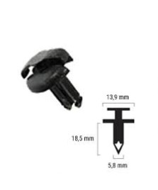 Clip Coperchio Corpo CARENE