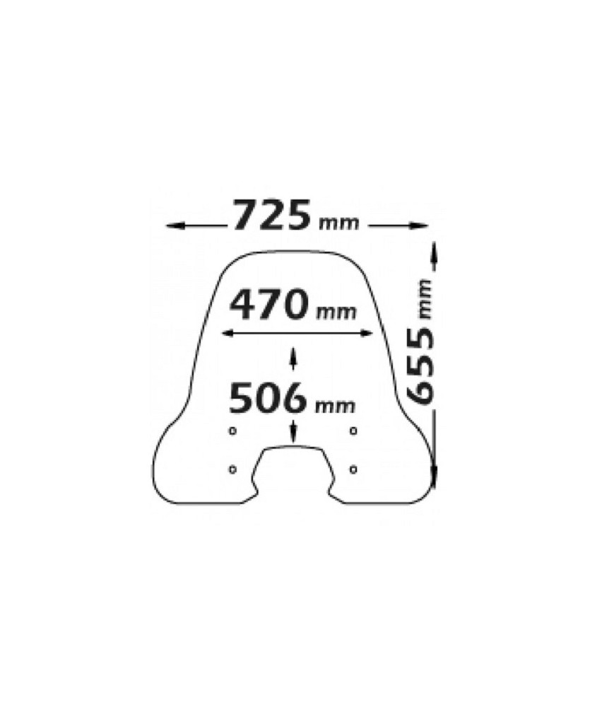 PARABREZZA CLASSIC VESPA SPRINT          +ATTCHI(IS A/745)
