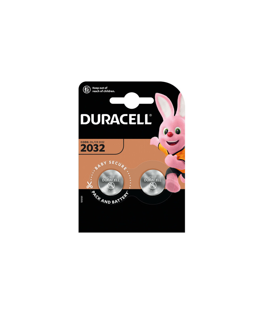 KIT BATTERIA DURELL BLISTER DI 2 PZ.