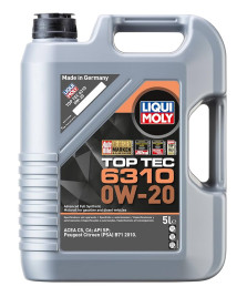 OLIO MOTORRE TOP TEC 6310 0W-20 5LT