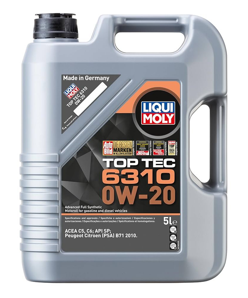 OLIO MOTORRE TOP TEC 6310 0W-20 5LT