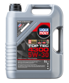 OLIO MOTORE 100%SI.TOP TEC 4300 5W-30 5LACEA C2 API SNL