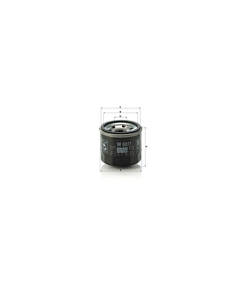 FILTRO OLIO  FORTWO (451) 1.0