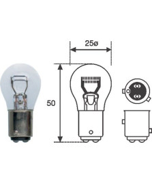 LAMPADINA P21/4W 12V