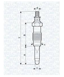 CANDELETTA BOSCH 0250200051
