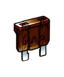 FUSIBILE  A LAMA 7 5 Amp MARRONE