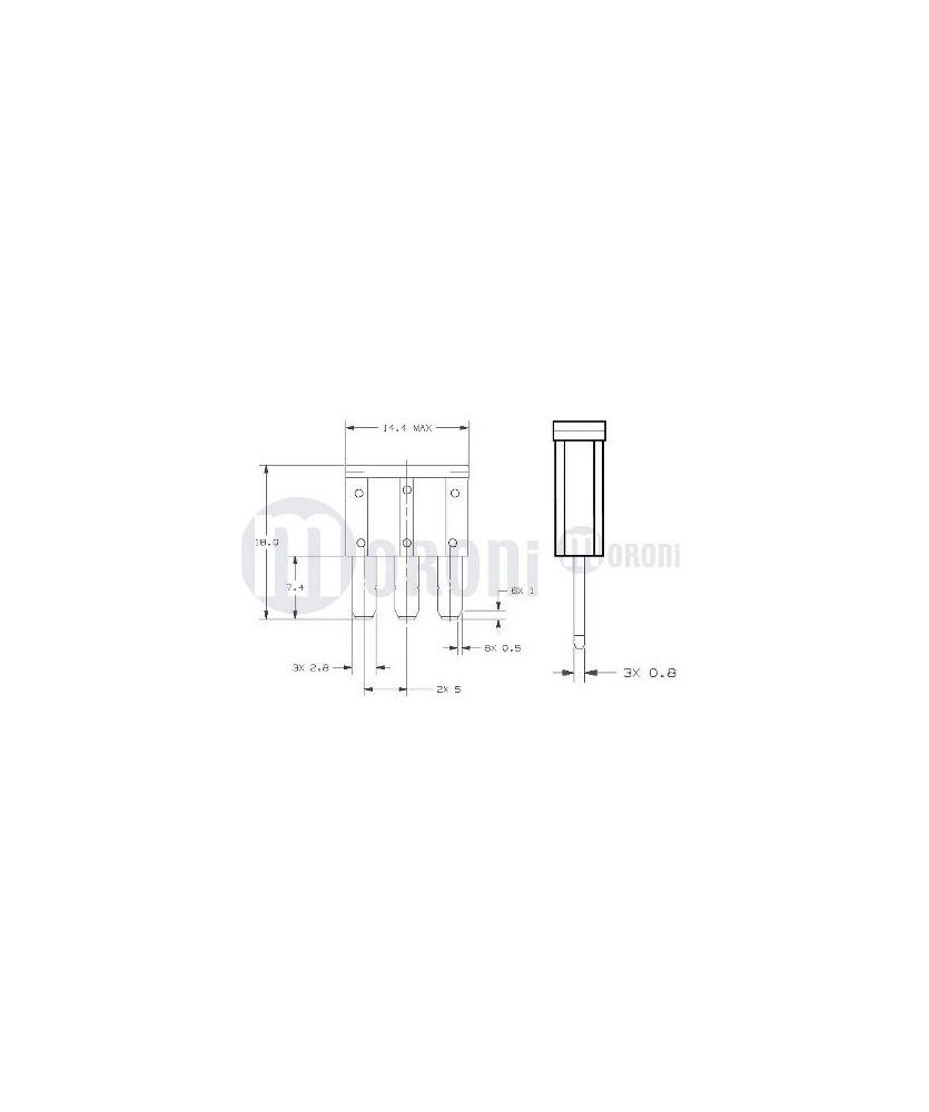 FUSIBILE  3 5 Amp BEIGE