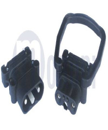 KIT CONNETTORE DIN320A BIPOLARI PER     CAVO 50/70MMQ MASCHIO+FEMMINA