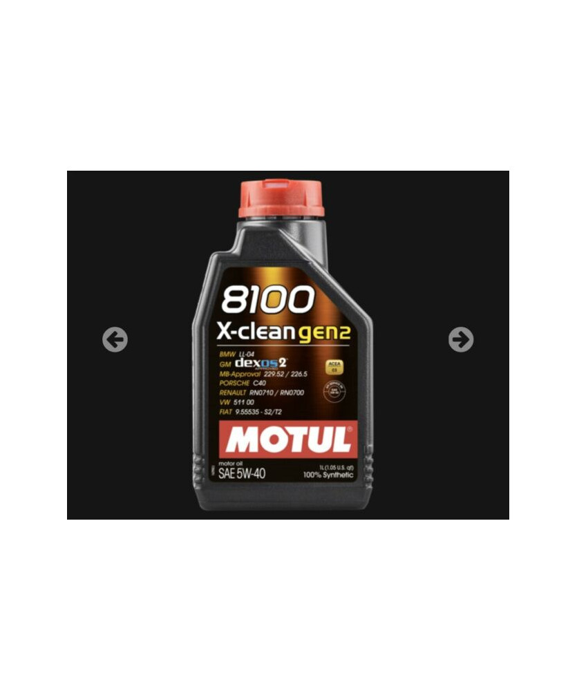 OLIO 8100 X-CLEAN GEN2 5W40 1LT