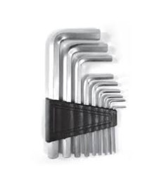 SET CHIAVI A BRUGOLA 9PZ