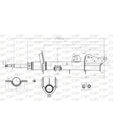 AMMORTIZZATORE POST 147 - GT
