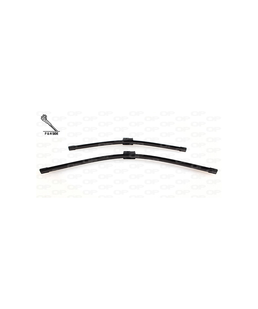 KIT SPAZZOLE ANTERIORI TWIN MM558/MM406 KA 2013--