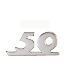 TARGHETTA SCUDO ANTERIORE V.50