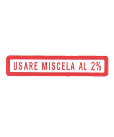 TARGHETTA PICCOLA MISCELA 2%