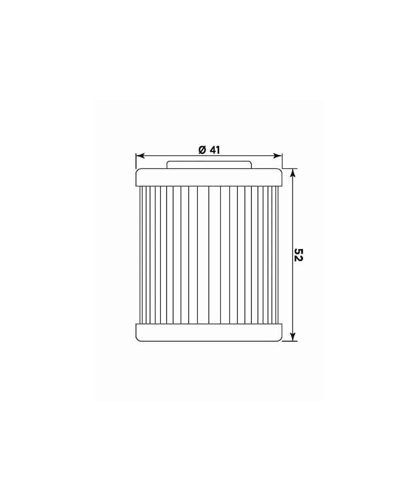 FILTRO OLIO  EXC 520/525 (2.NDO)