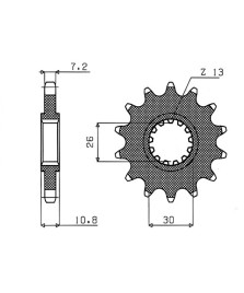 PIGNONE YAMAHA (525) 16 D