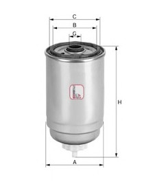 FILTRO NAFTA  TRANSIT 2.5 TD