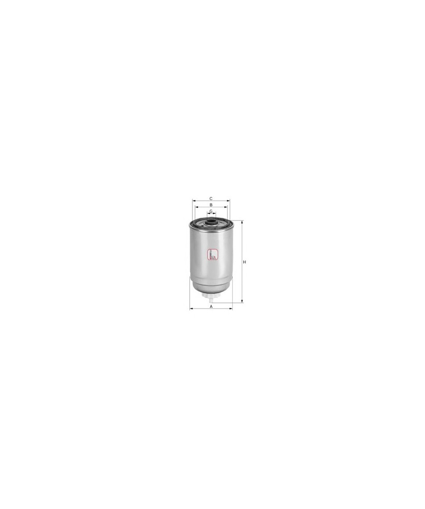 FILTRO NAFTA  TRANSIT 2.5 TD