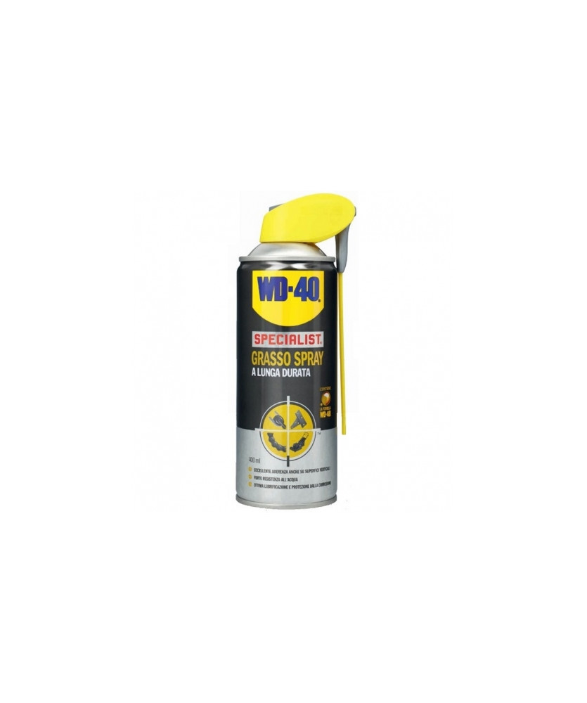 GRASSO SPRAY LUNGA DURATA 400ML RESISTENALL QUA IDEALE PER CATENE E CUSCINETTI